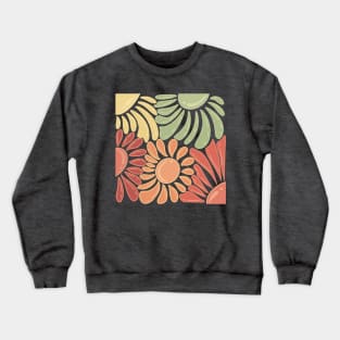 colorful flowers Crewneck Sweatshirt